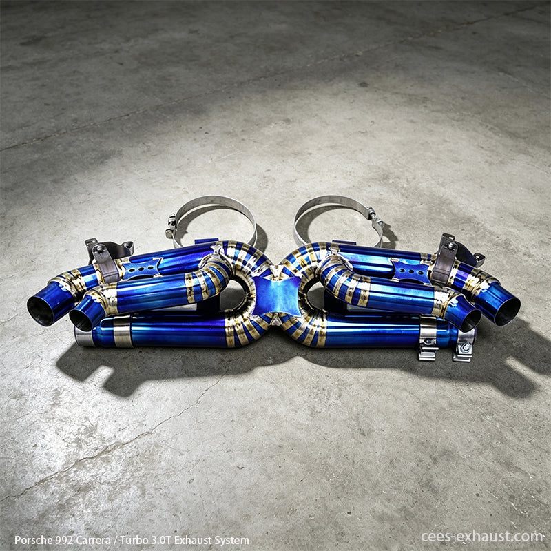 Porsche 992 992.1 992.2 Carrera / Turbo Valved Sport Exhaust System（No Muffer）