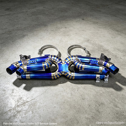Porsche 992 992.1 992.2 Carrera / Turbo Valved Sport Exhaust System（No Muffer）