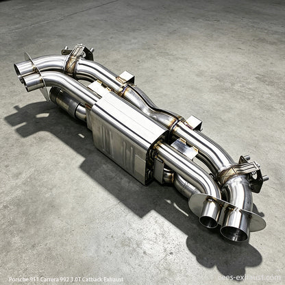 Porsche 911 992 Carrera 3.0T Valved Sport Exhaust System
