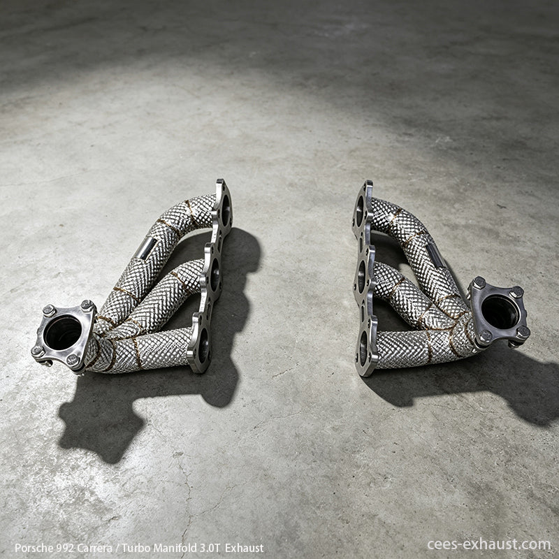 Porsche 992 Carrera / Turbo 3.0T Manifold Exhaust System