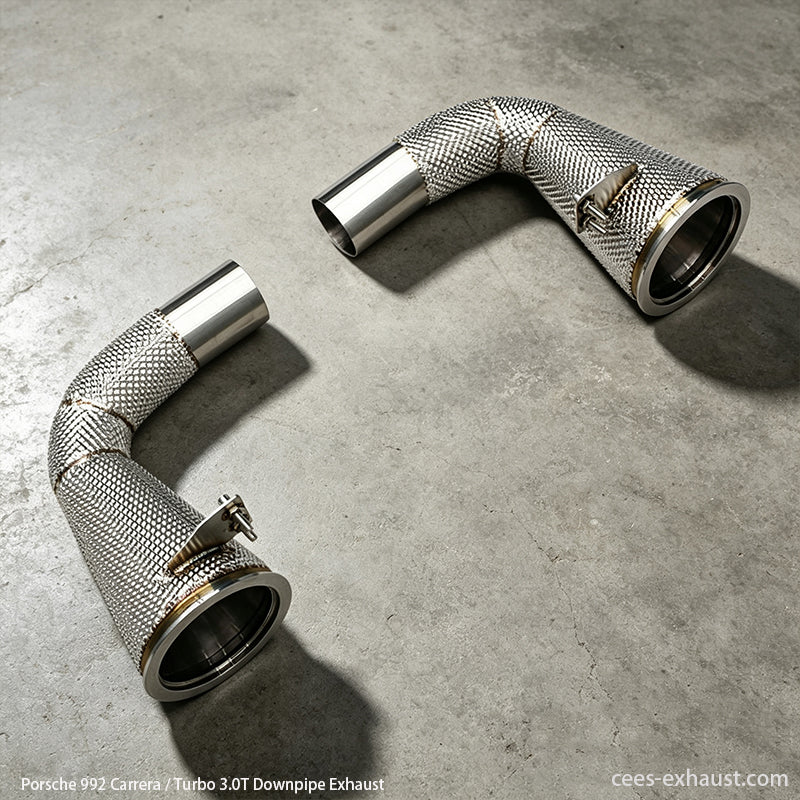 Porsche 992 Carrera / Turbo Downpipe Exhaust System