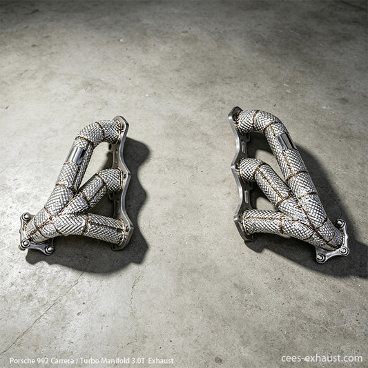 Porsche 992 Carrera / Turbo 3.0T Manifold Exhaust System
