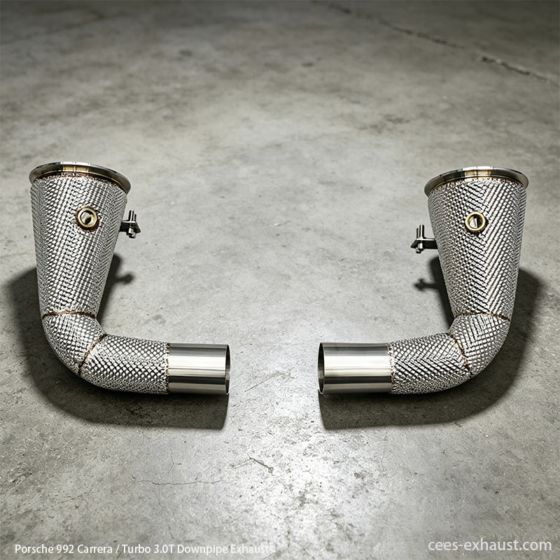 Porsche 992 Carrera / Turbo Downpipe Exhaust System