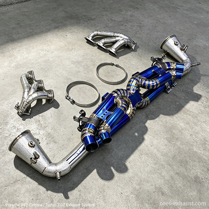 Porsche 992 992.1 992.2 Carrera / Turbo Valved Sport Exhaust System（No Muffer）