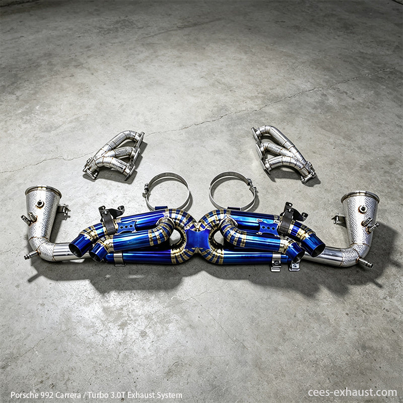 Porsche 992 992.1 992.2 Carrera / Turbo Valved Sport Exhaust System（No Muffer）