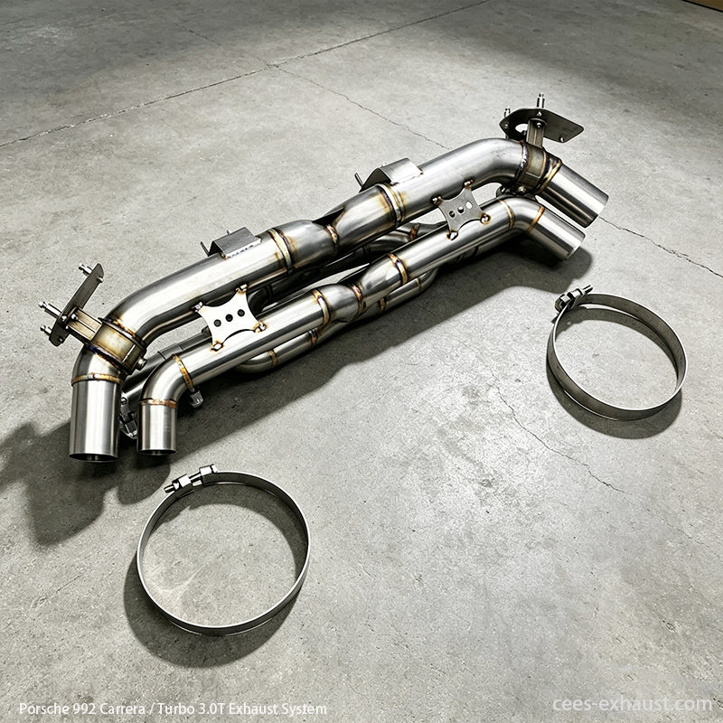 Porsche 992 992.1 992.2 Carrera / Turbo Valved Sport Exhaust System（No Muffer）