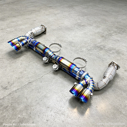 997.1 turbo exhaust system