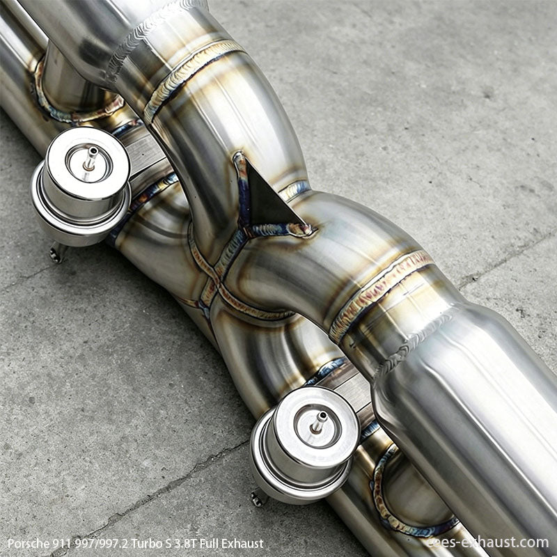 Porsche 911 997/997.2 Turbo S 3.8T Valved Sport Exhaust System