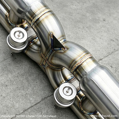 Porsche 911 997/997.2 Turbo S 3.8T Valved Sport Exhaust System