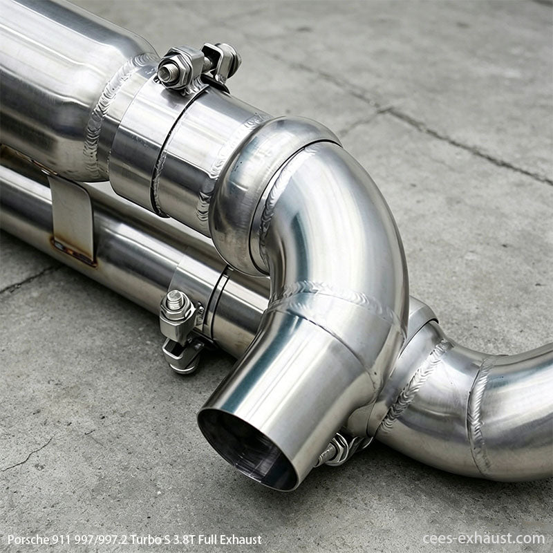 Porsche 911 997/997.2 Turbo S 3.8T Valved Sport Exhaust System