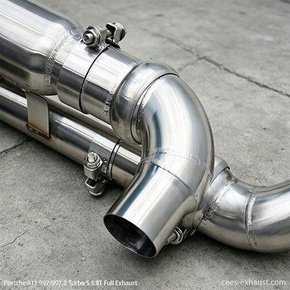 Porsche 911 997/997.2 Turbo S 3.8T Valved Sport Exhaust System