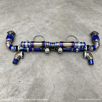 Porsche 911 997/997.2 Turbo S 3.8T Valved Sport Exhaust System