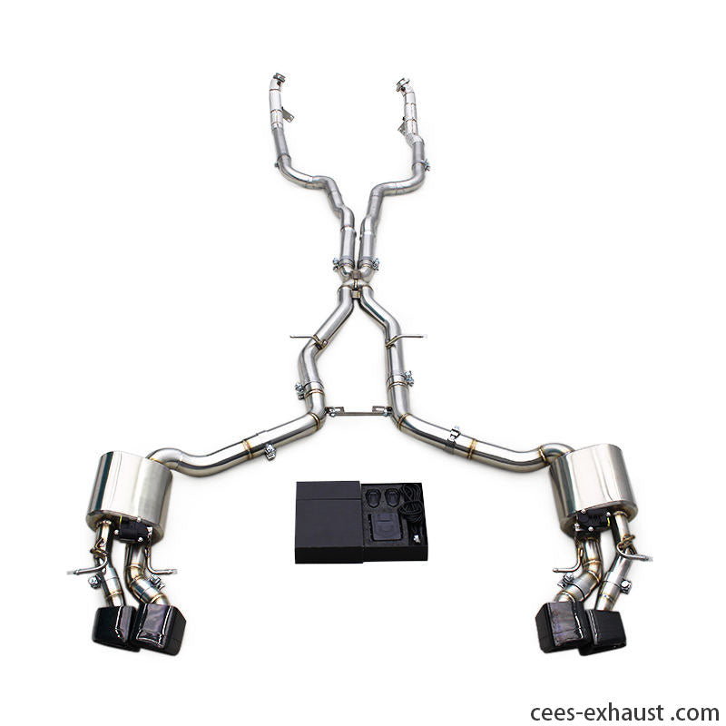 Mercedes-Benz CLS550 V8 4.7L SS304 Valved Sport Exhaust System