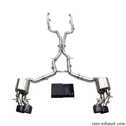 Mercedes-Benz CLS550 V8 4.7L SS304 Valved Sport Exhaust System