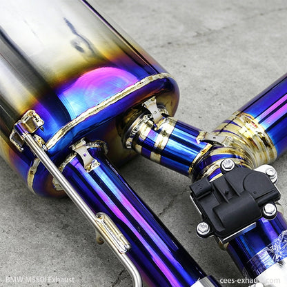 BMW M550/M550i G30/N63 4.4TT Valved Sport Exhaust System(in stock)