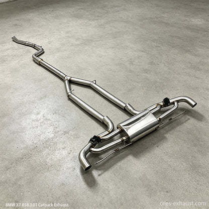 BMW X7 B58 3.0T G07 Valved Sport Exhaust System