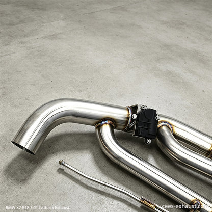 BMW X7 B58 3.0T G07 Valved Sport Exhaust System
