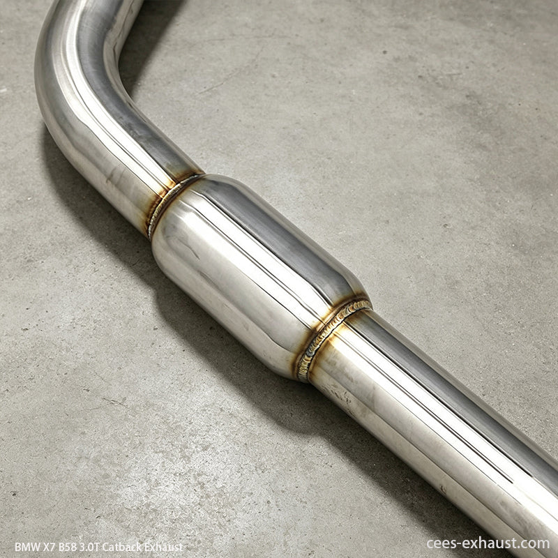 BMW X7 B58 3.0T G07 Valved Sport Exhaust System