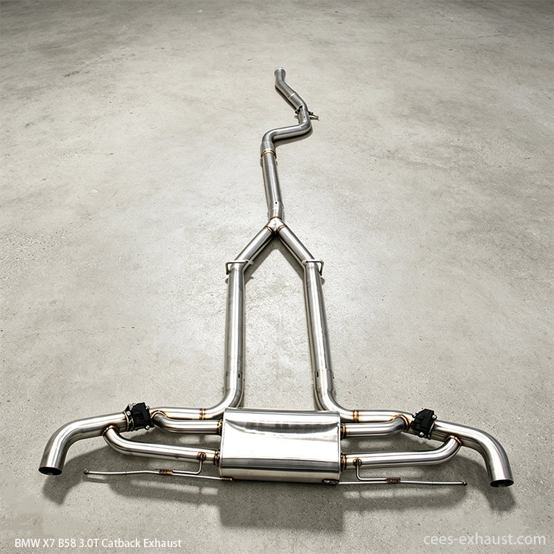 BMW X7 B58 3.0T G07 Valved Sport Exhaust System