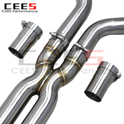 BMW F95 exhaust pipes