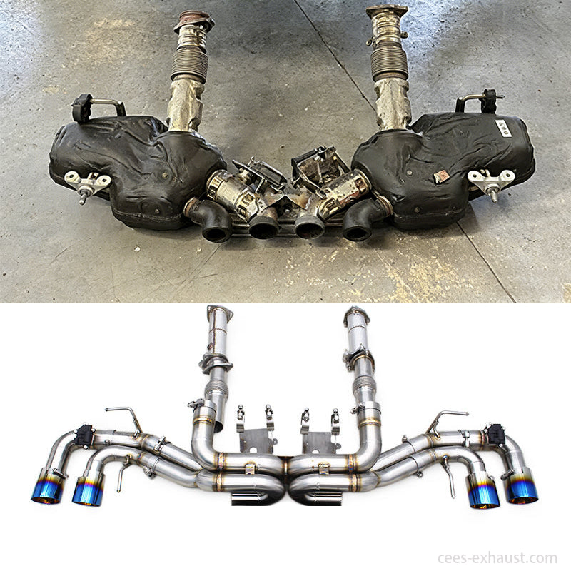 Chevrolet CORVETTE C8 Stainless Steel Exhaust System