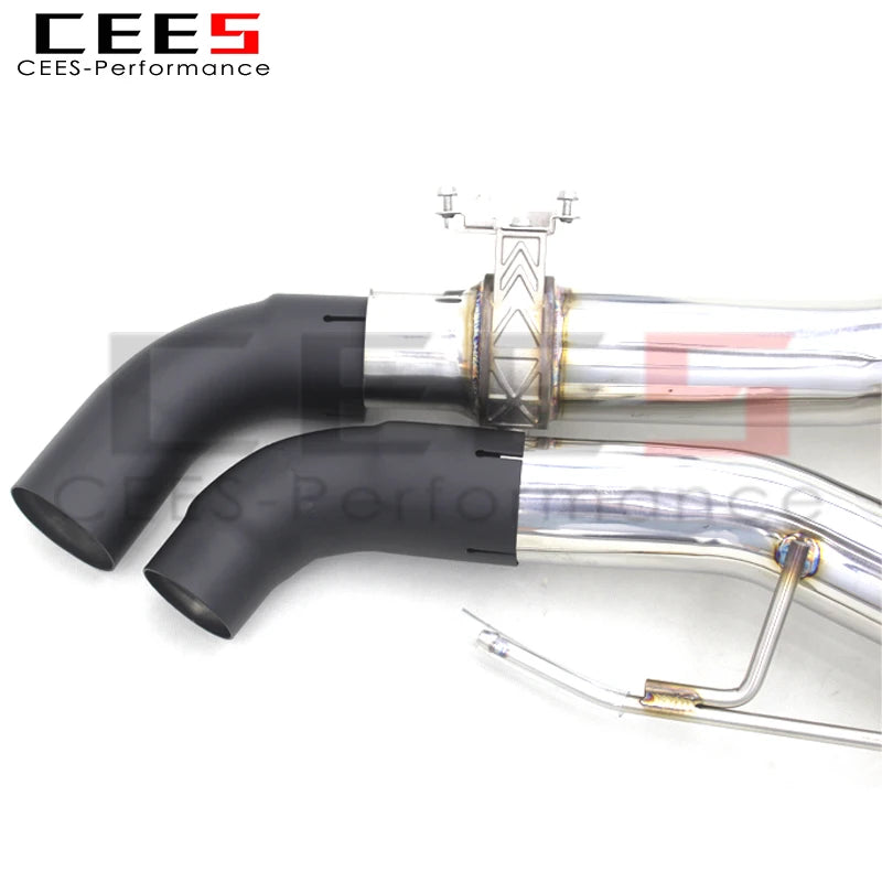 CEES Axle Exhaust Escape For BMW X5 G05 4.4T 2019-2023 Racing Exhaust Pipe Muffler 304 Stainless Steel Exhaust System