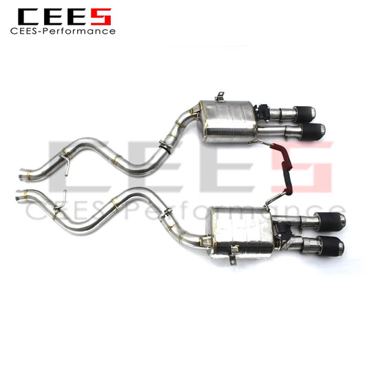 CEES Axle Exhaust For BMW E92 4.0L 2008-2013 Stainless Steel304 Exhaust control valve Exhaust System