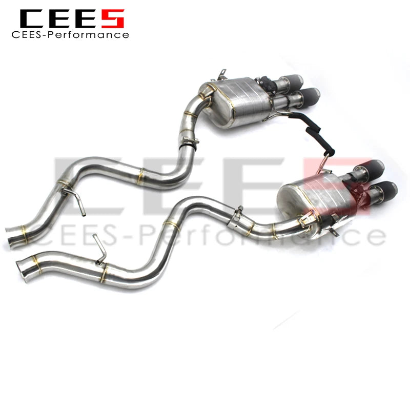 CEES Axle Exhaust For BMW E92 4.0L 2008-2013 Stainless Steel304 Exhaust control valve Exhaust System