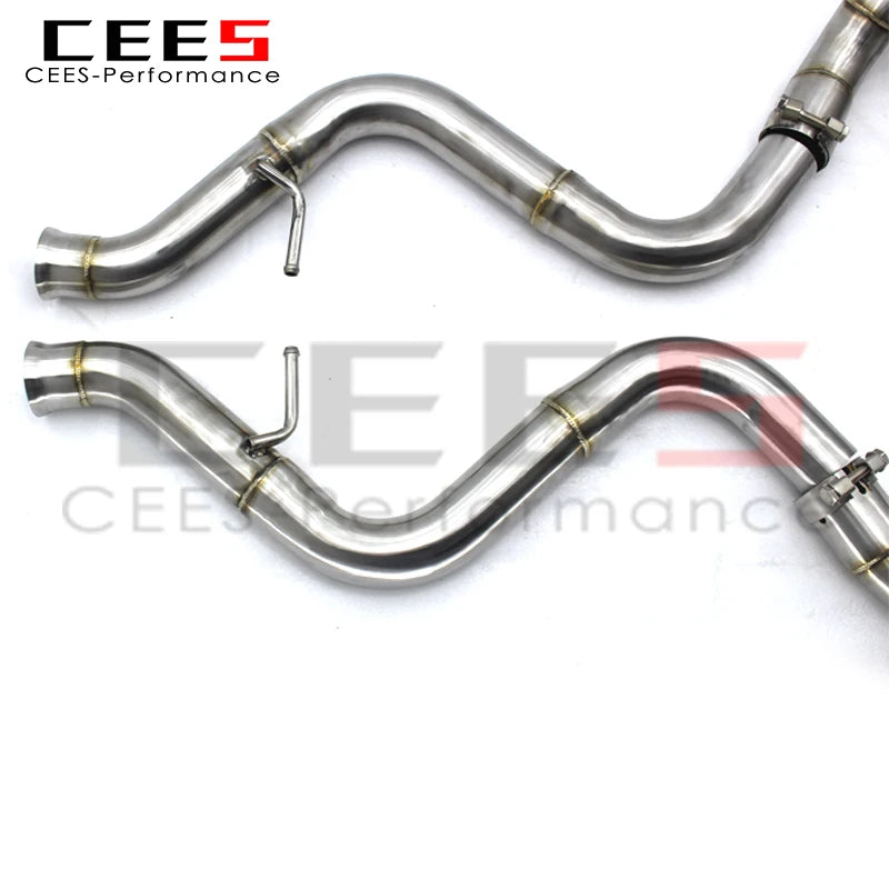 CEES Axle Exhaust For BMW E92 4.0L 2008-2013 Stainless Steel304 Exhaust control valve Exhaust System