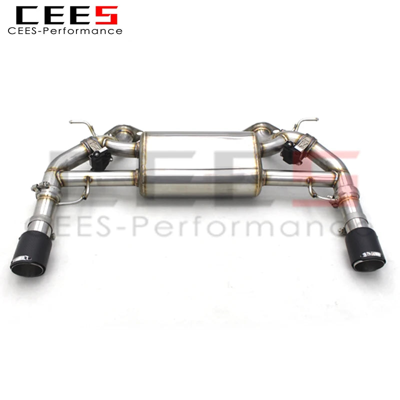 CEES Axle Exhaust Pipe For  DB9 V12 6.0L 2012-2016 Stainless Steel Valvetronic Exhaust Muffler