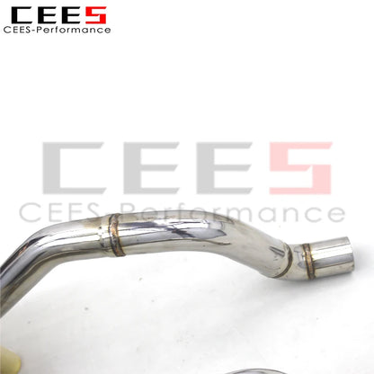 CEES Axle Exhaust Stainless Steel Performance Valvetronic Exhaust Pipe Muffler For Chevrolet Corvette C7 6.2L 2014-2019