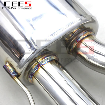 CEES Axle Exhaust System For BMW X5 G05 4.4T 2019-2023 Racing Escape Exhaust Pipe Muffler 304 Stainless Steel