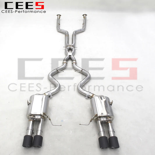 CEES Catback Exhaust For BMW M3 E92/E90/E93 4.0L 2008-2013 Downpipe with catalyst 304 Stainless Steel Exhaust Pipe Muffler