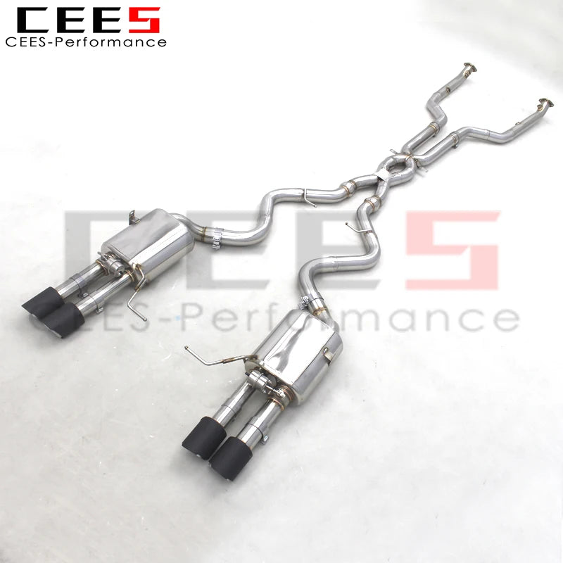 CEES Catback Exhaust For BMW M3 E92/E90/E93 4.0L 2008-2013 Downpipe with catalyst 304 Stainless Steel Exhaust Pipe Muffler