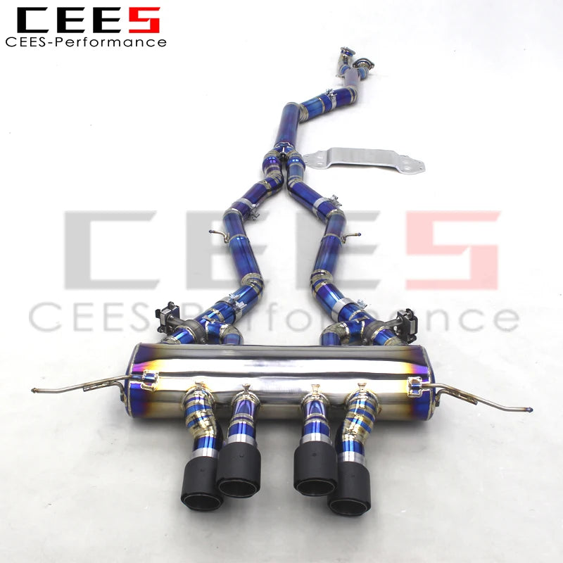 CEES Catback Exhaust For BMW M3 G80/G8X 3.0T 2020-2025 Titanium alloy Escape Car Exhaust System Exhaust Pipe