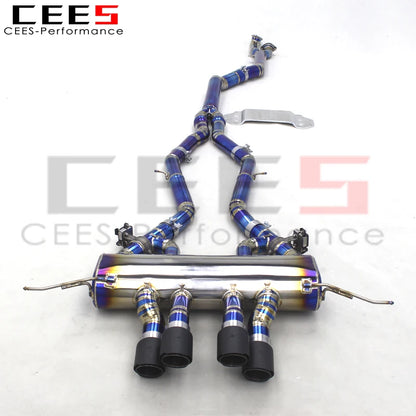 CEES Catback Exhaust For BMW M3 G80/G8X 3.0T 2020-2025 Titanium alloy Escape Car Exhaust System Exhaust Pipe