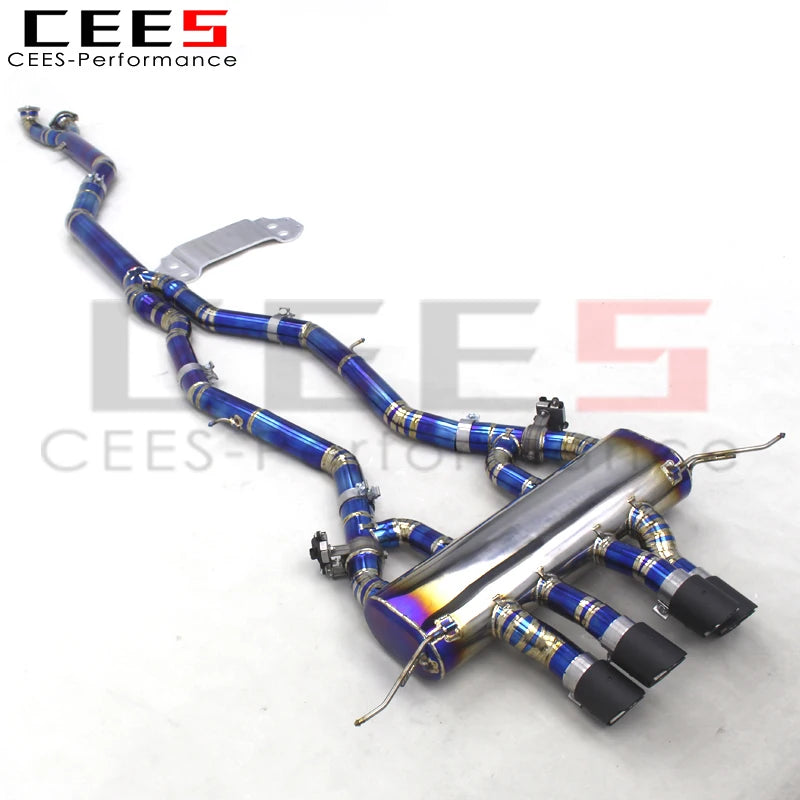 CEES Catback Exhaust For BMW M3 G80/G8X 3.0T 2020-2025 Titanium alloy Escape Car Exhaust System Exhaust Pipe