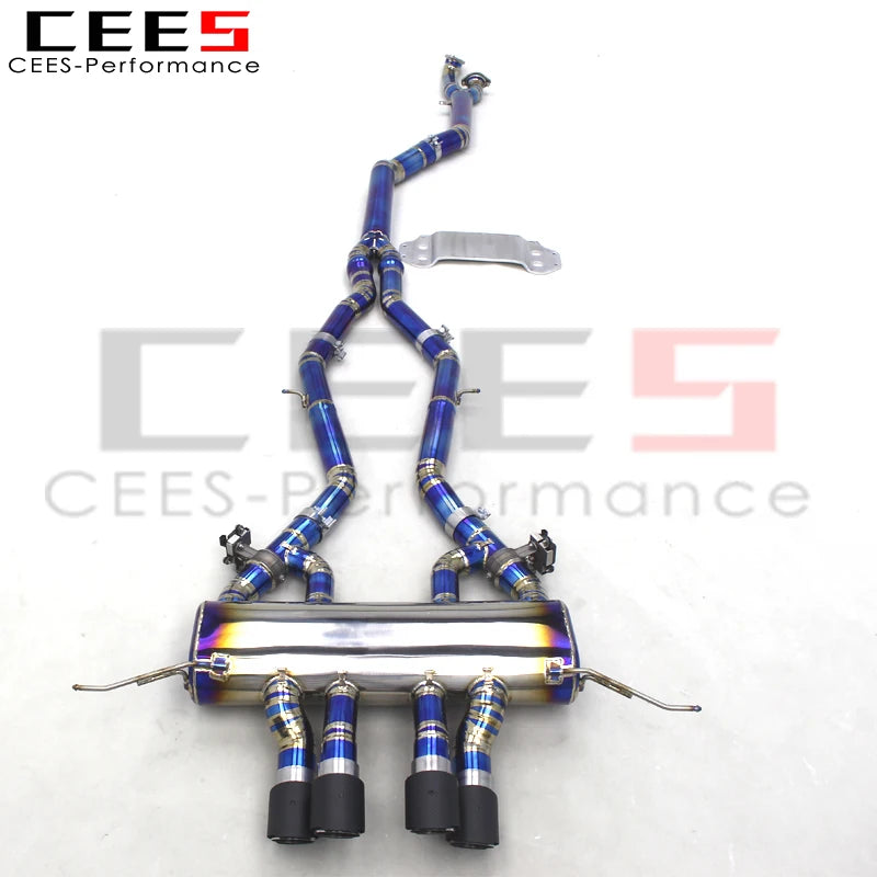 CEES Catback Exhaust For BMW M3 G80/G8X 3.0T 2020-2025 Titanium alloy Escape Car Exhaust System Exhaust Pipe