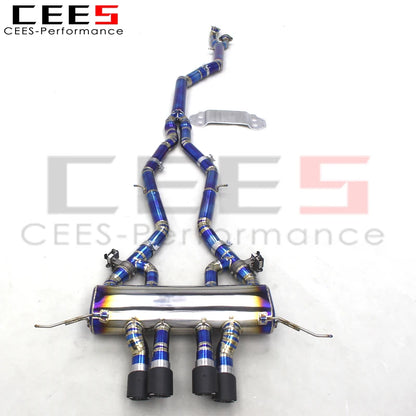 CEES Catback Exhaust For BMW M3 G80/G8X 3.0T 2020-2025 Titanium alloy Escape Car Exhaust System Exhaust Pipe