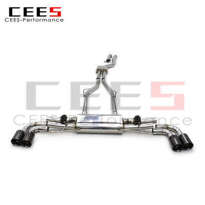 CEES Catback Exhaust For BMW X5 G05 3.0T 2019-2023 Stainless Steel Car high Performance valvetronic exhaust catback system