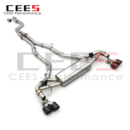 CEES Catback Exhaust For BMW X5 G05 3.0T 2019-2023Stainless Steel high Performance valvetronic exhaust catback system