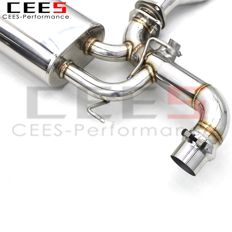 CEES Catback Exhaust For  DB11 Vantage V12 5.2L 2017-2018 Stainless Steel Racing Car Exhaust systems Muffler Escape