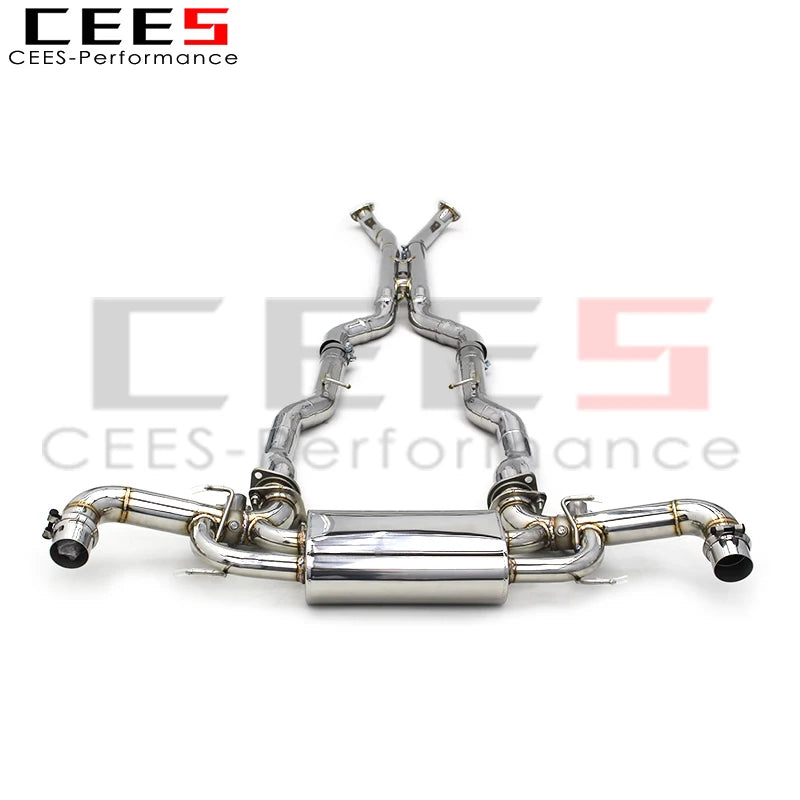 CEES Catback Exhaust For  DB11 Vantage V12 5.2L 2017-2018 Stainless Steel Racing Car Exhaust systems Muffler Escape