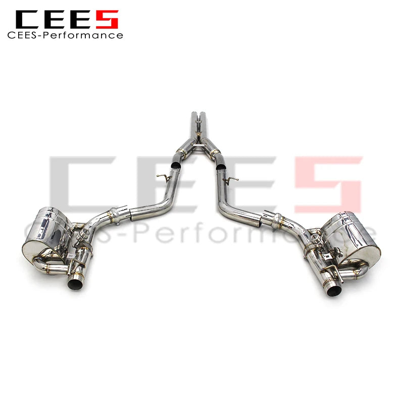 CEES Catback Exhaust For Dodge Challenger Hellcat SRT/Charger Hellcat 6.2T 6.4L Redeye Escape Stainless Steel Exhaust Pipe