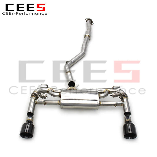 CEES Catback Exhaust For Subaru Brz 2.0 2012-2021 Stainless Steel Exhaust Pipe Muffler Car Exhaust Systems