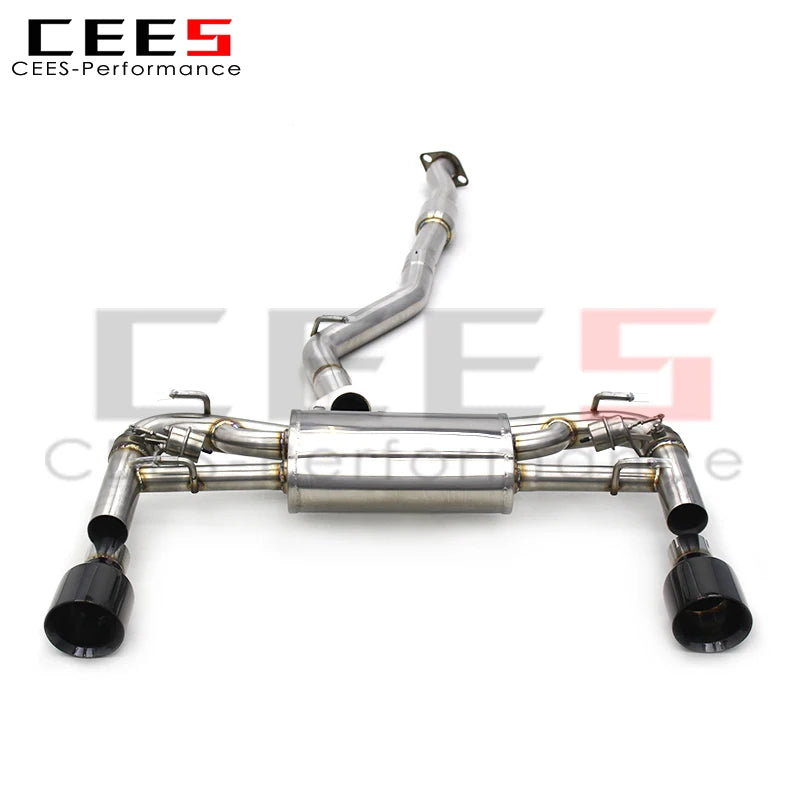 CEES Catback Exhaust For Subaru Brz 2.0 2012-2021 Stainless Steel Exhaust Pipe Muffler Car Exhaust Systems