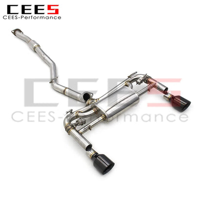 CEES Catback Exhaust For Subaru Brz 2.0 2012-2021 Stainless Steel Exhaust Pipe Muffler Car Exhaust Systems