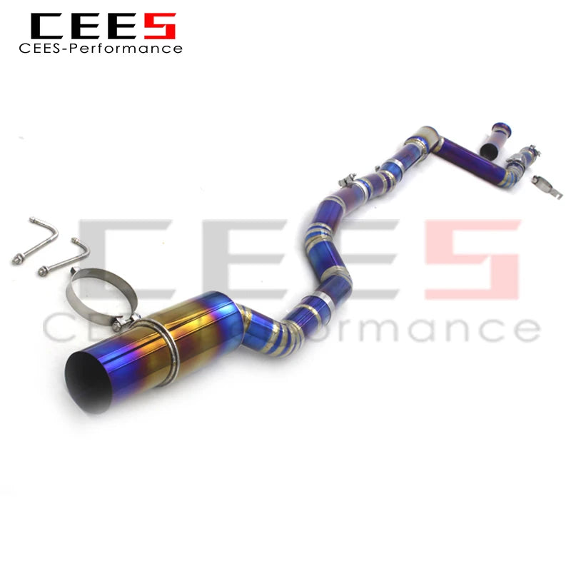 CEES Catback Exhaust For Toyota Supra A90 3.0T 2020-2023 Titanium alloy Exhaust Pipe Muffler Custom Performance Exhaust System