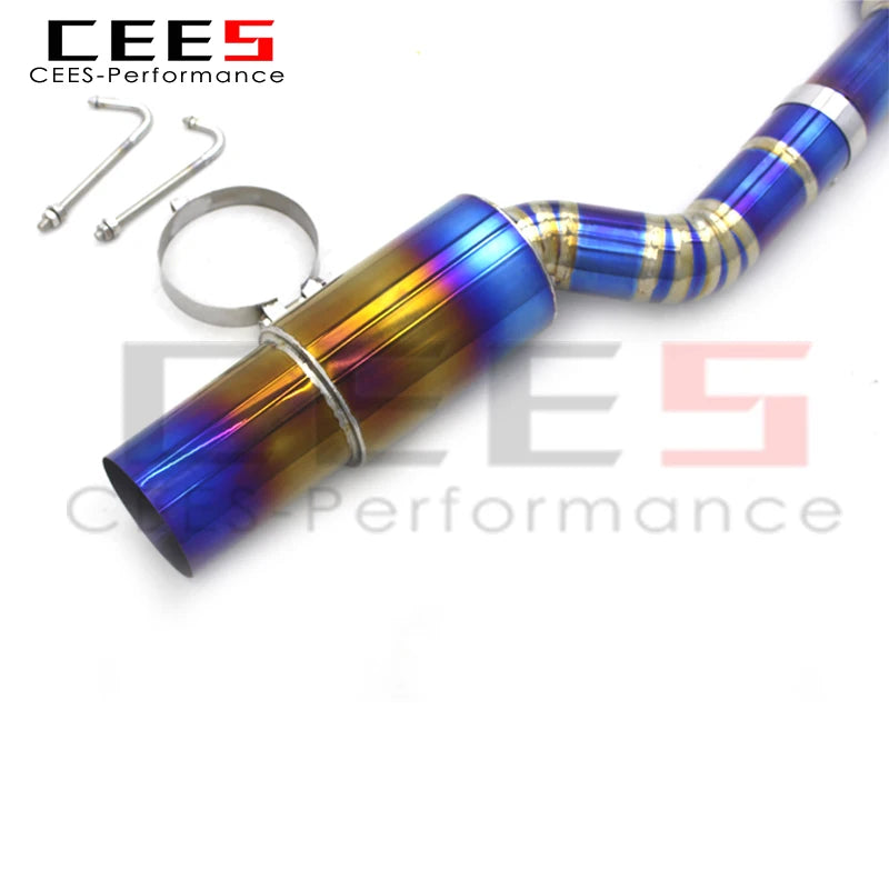 CEES Catback Exhaust For Toyota Supra A90 3.0T 2020-2023 Titanium alloy Exhaust Pipe Muffler Custom Performance Exhaust System