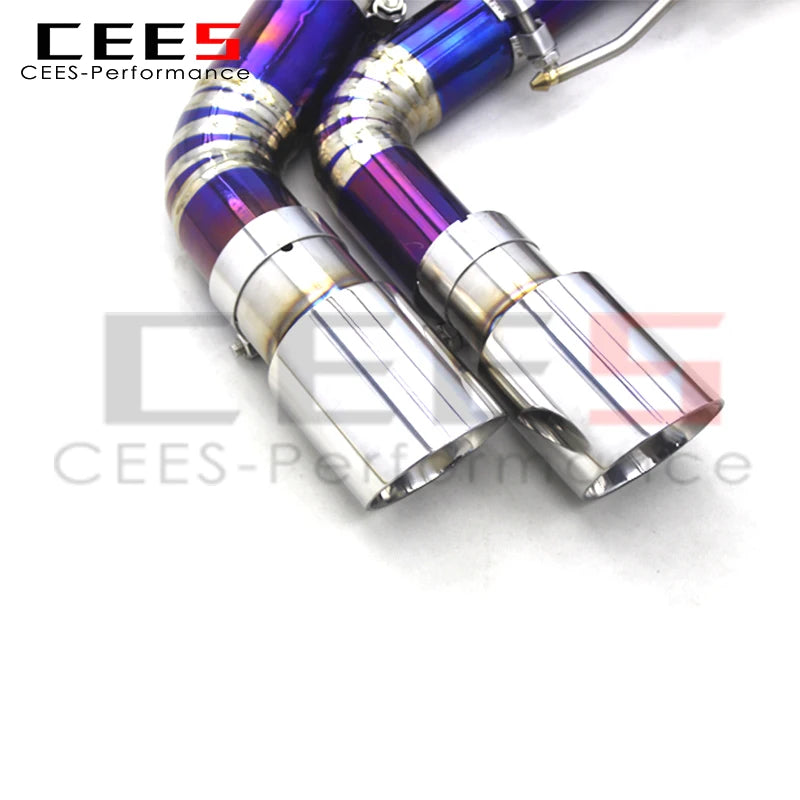 CEES Catback Exhaust Pipe For For BMW M240/M240i B58 G42 3.0T 2017-2023 Escape Titanium Pipes Muffler Car Exhaust System